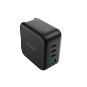Choetech PD6055 NexGen 3C1A 70W GaN Wall Charger With UK/US/EU/AUS (4 Pin)