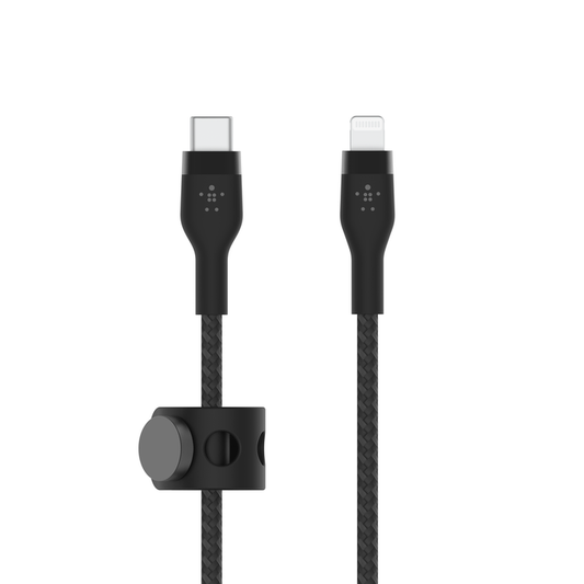 Belkin USB-C TO LTG, BRAID SIL, 2M, BLK
