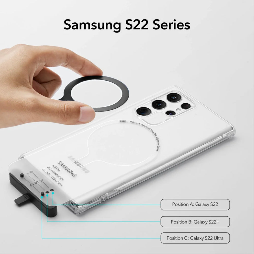 ESR HaloLock Universal Ring 360 (2 Pack) - White