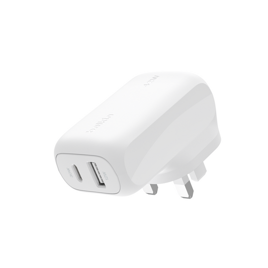 Belkin BoostCharge Dual Wall Charger 42W - White