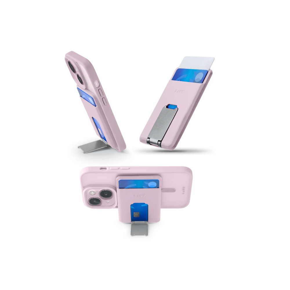 Laut Flexi Prop Magsafe Wallet Pink