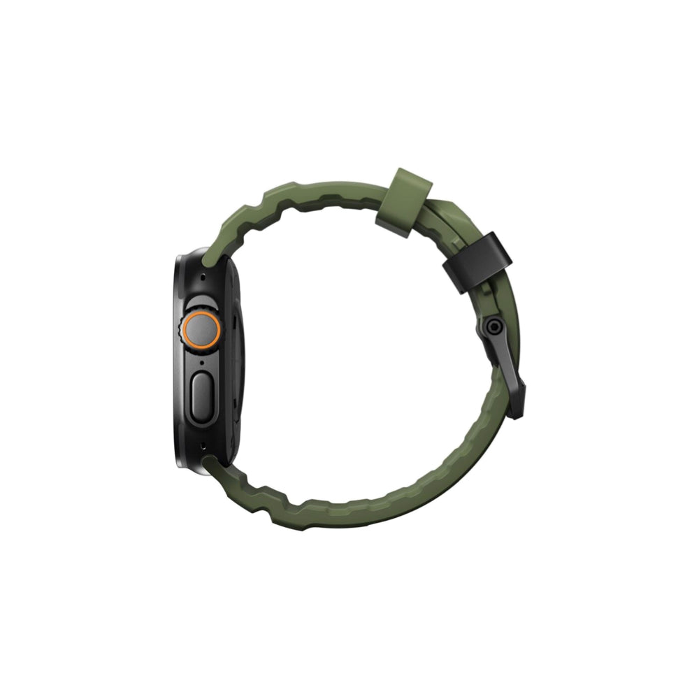 Nomad Apple Watch 49/45/44/42mm (Series SE/Ultra/9/8/7/6/5/4/3/2) Rocky Point Band | Forest