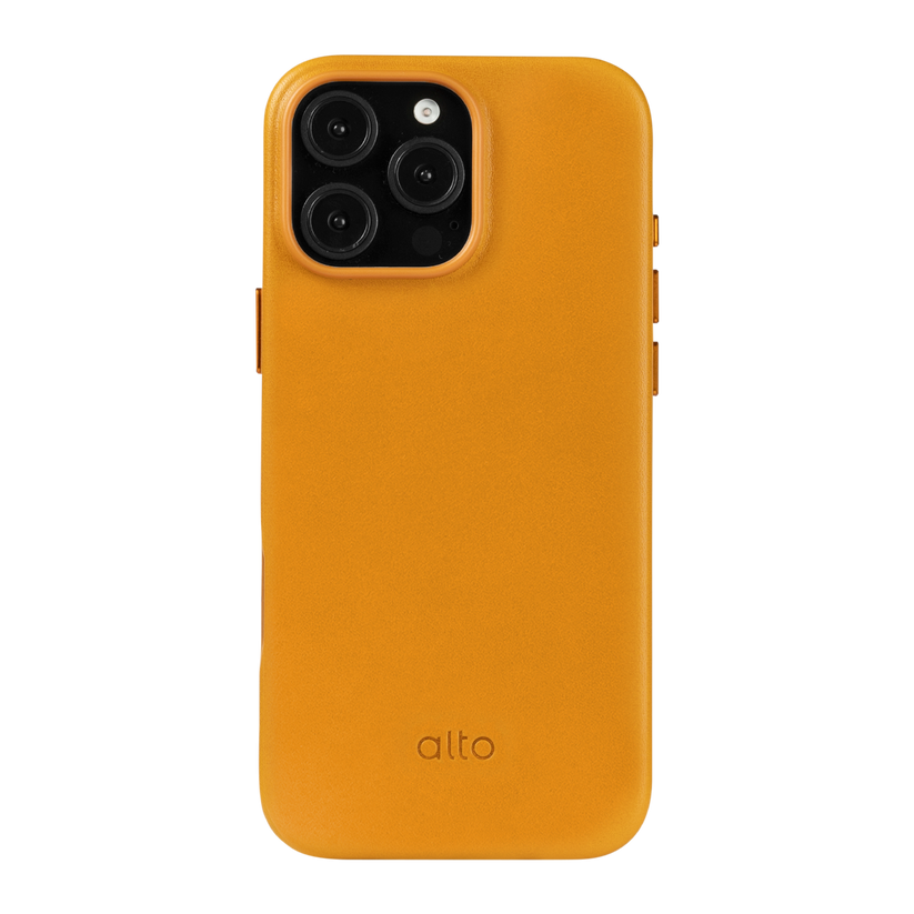 Alto Clop Leather Magnetic Case iPhone 16 Pro Max Caramel – Switch