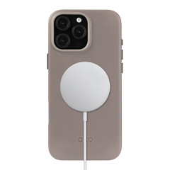 Alto Clop Leather Magnetic Case iPhone 16 Pro Max - Cement