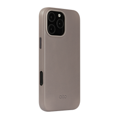 Alto Clop Leather Magnetic Case iPhone 16 Pro Max - Cement