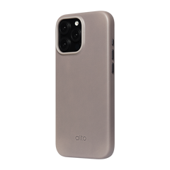 Alto Clop Leather Magnetic Case iPhone 16 Pro Max - Cement