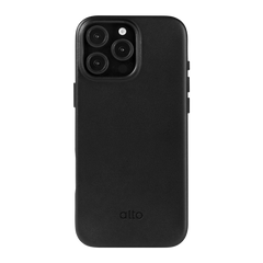 Alto Clop Leather Magnetic Case iPhone 16 Pro Max - Raven