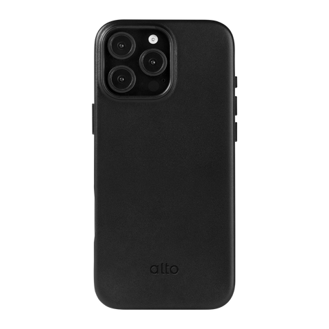 Alto Clop Leather Magnetic Case iPhone 16 Pro Max - Raven