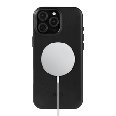 Alto Clop Leather Magnetic Case iPhone 16 Pro Max - Raven
