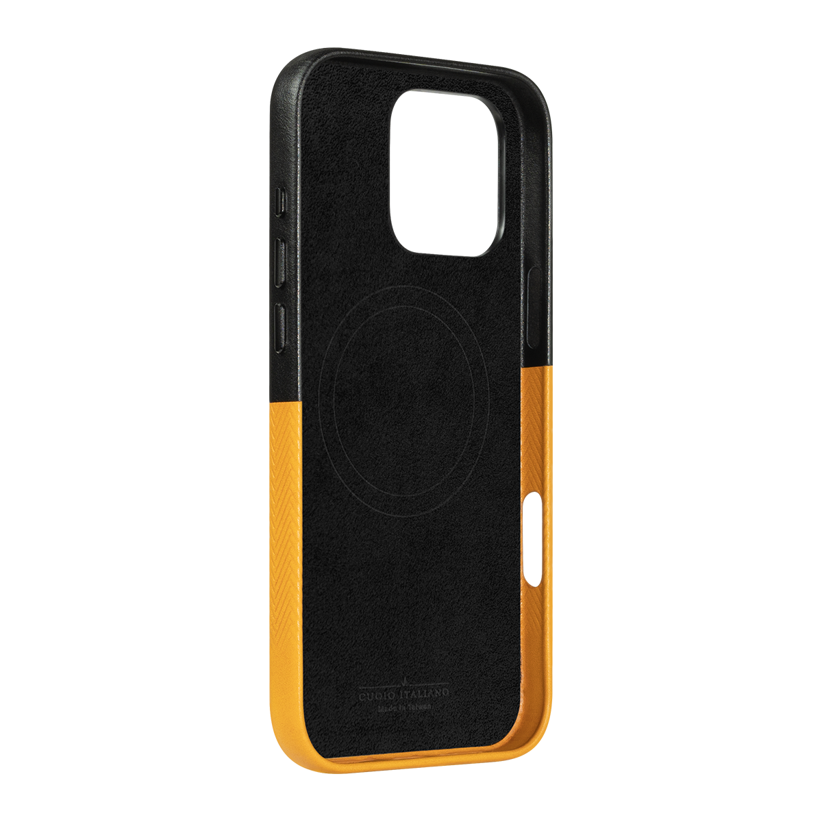 Alto Herring Leather Magnetic Case iPhone 16 Pro Max - Raven / Caramel