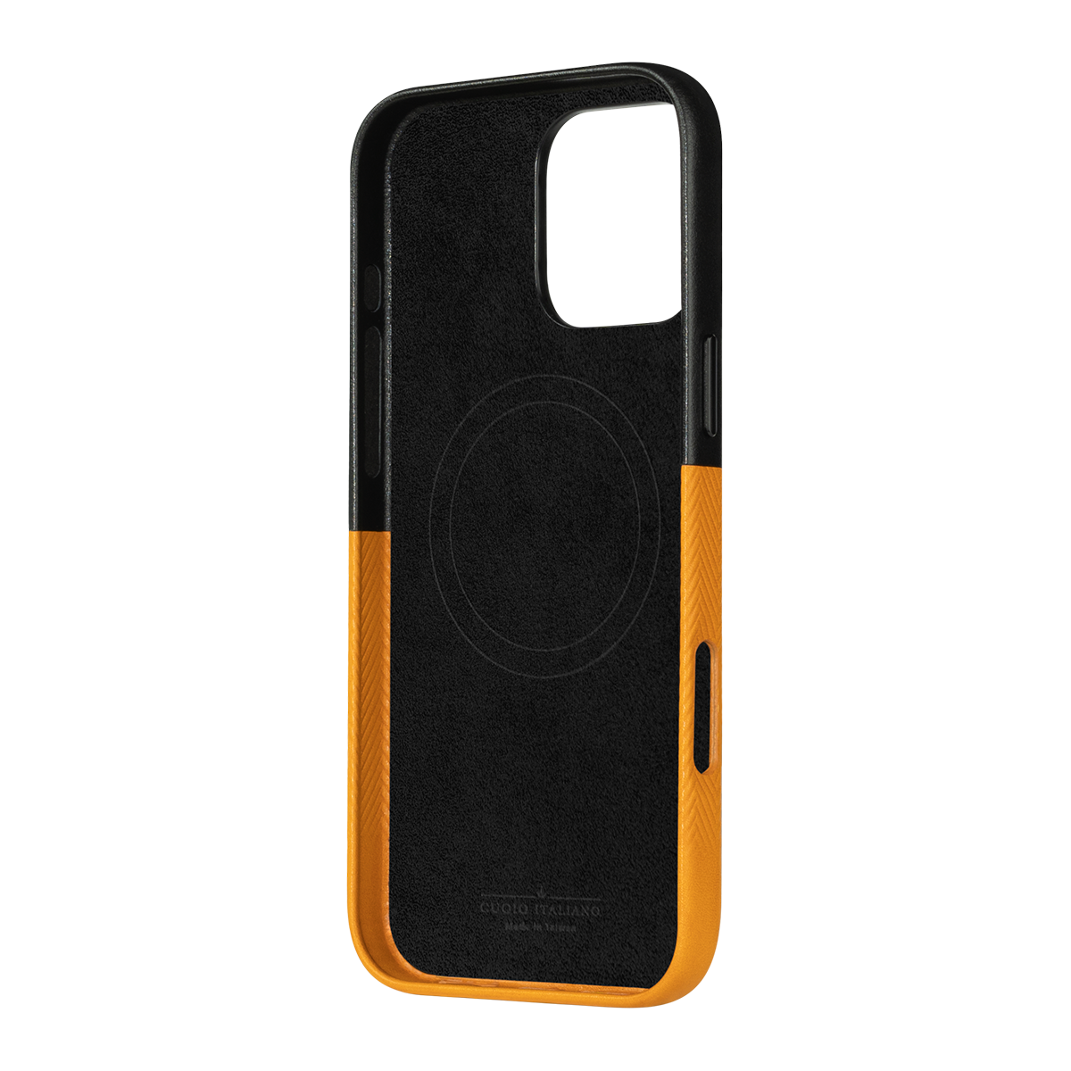 Alto Herring Leather Magnetic Case iPhone 16 Pro Max - Raven / Caramel