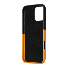 Alto Herring Leather Magnetic Case iPhone 16 Pro Max - Raven / Caramel