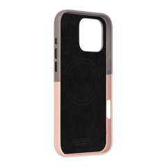 Alto Herring Leather Magnetic Case iPhone 16 Pro Max - Cement / Pink