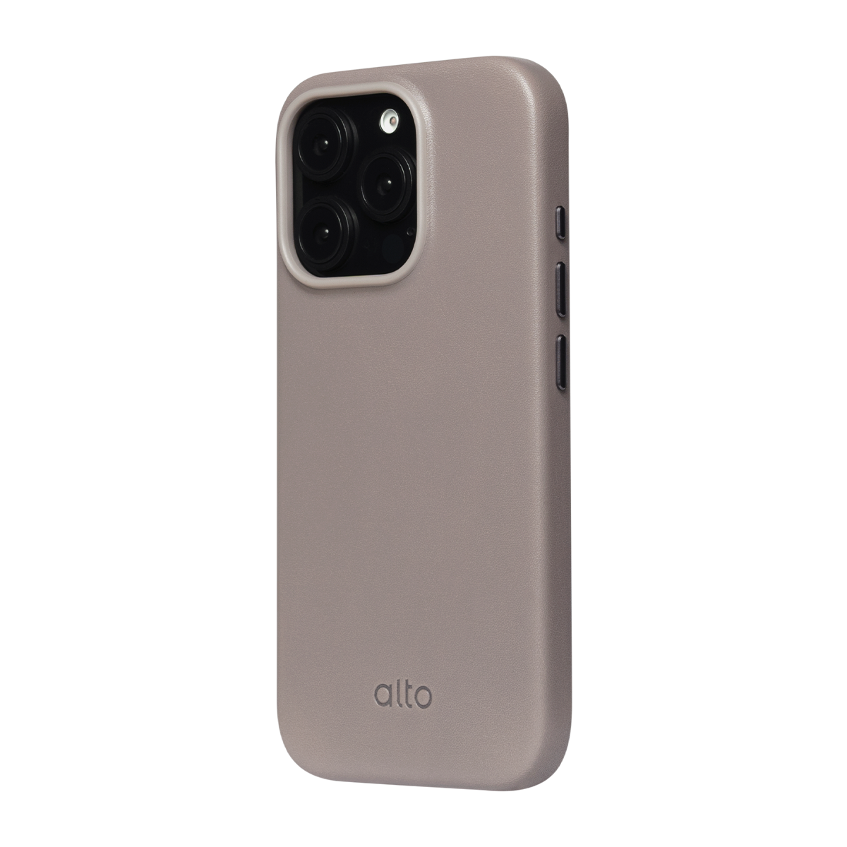 Alto Clop Leather Magnetic Case iPhone 16 Pro - Cement