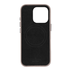 Alto Clop Leather Magnetic Case iPhone 16 Pro - Cement