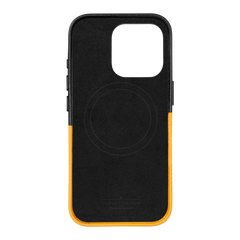 Alto Herring Leather Magnetic Case iPhone 16 Pro - Raven / Caramel