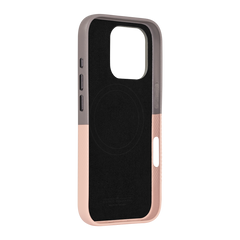 Alto Herring Leather Magnetic Case iPhone 16 Pro - Cement / Pink