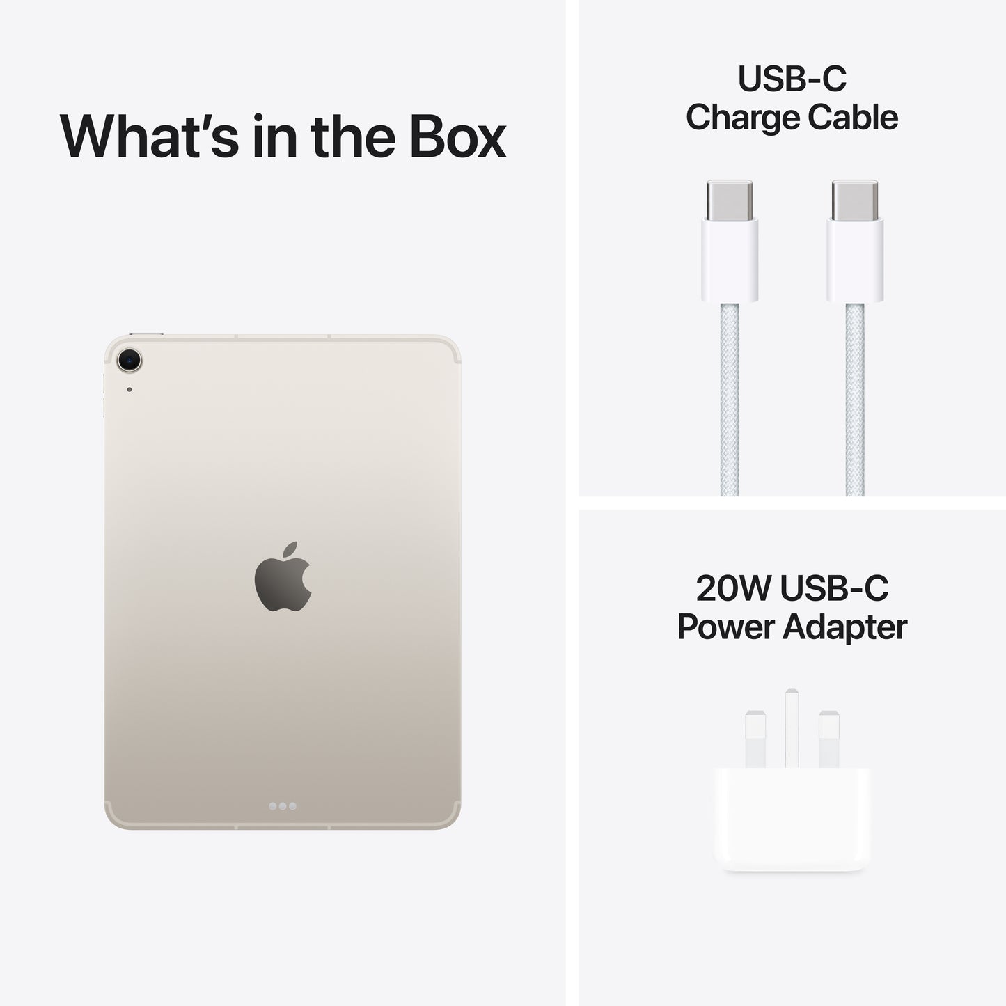 11-inch iPad Air Wi-Fi + Cellular 1TB - Starlight (M3)
