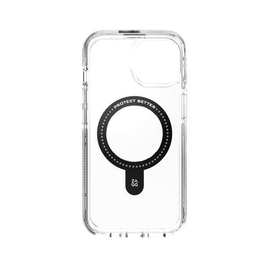 ZAGG Cases Santa Cruz Snap Ring Stand Apple iPhone 15 - Black