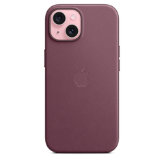 iPhone 15 FineWoven Case with MagSafe - Mulberry
