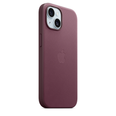 iPhone 15 FineWoven Case with MagSafe - Mulberry