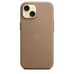 iPhone 15 FineWoven Case with MagSafe - Taupe