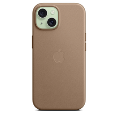 iPhone 15 FineWoven Case with MagSafe - Taupe