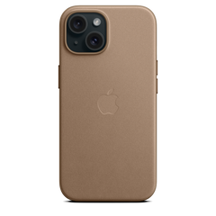 iPhone 15 FineWoven Case with MagSafe - Taupe