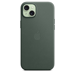 iPhone 15 Plus FineWoven Case with MagSafe - Evergreen