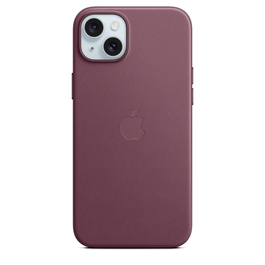 iPhone 15 Plus FineWoven Case with MagSafe - Mulberry