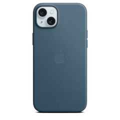 iPhone 15 Plus FineWoven Case with MagSafe - Pacific Blue