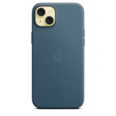 iPhone 15 Plus FineWoven Case with MagSafe - Pacific Blue