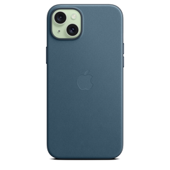 iPhone 15 Plus FineWoven Case with MagSafe - Pacific Blue