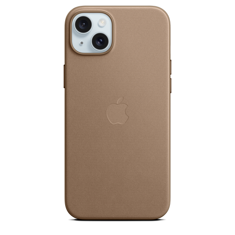 iPhone 15 Plus FineWoven Case with MagSafe - Taupe