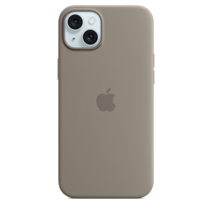 iPhone 15 Plus Silicone Case with MagSafe - Clay