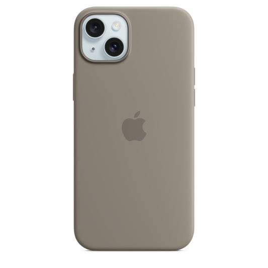 iPhone 15 Plus Silicone Case with MagSafe - Clay