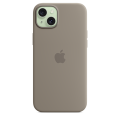 iPhone 15 Plus Silicone Case with MagSafe - Clay