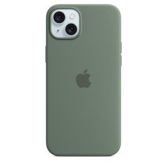 iPhone 15 Plus Silicone Case with MagSafe - Cypress