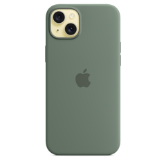 iPhone 15 Plus Silicone Case with MagSafe - Cypress