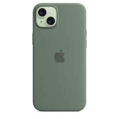iPhone 15 Plus Silicone Case with MagSafe - Cypress