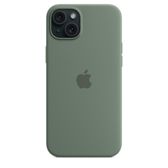 iPhone 15 Plus Silicone Case with MagSafe - Cypress