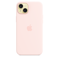iPhone 15 Plus Silicone Case with MagSafe - Light Pink