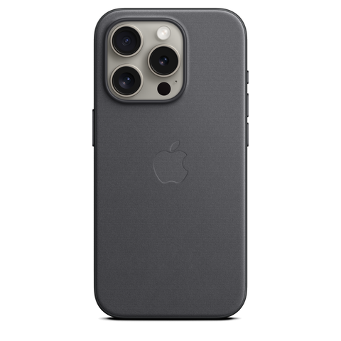 iPhone 15 Pro FineWoven Case with MagSafe - Black