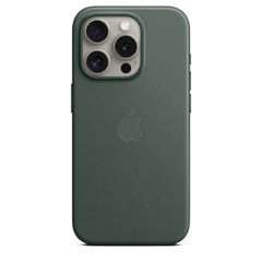 iPhone 15 Pro FineWoven Case with MagSafe - Evergreen