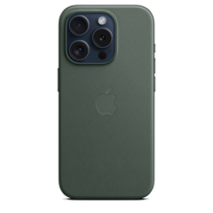 iPhone 15 Pro FineWoven Case with MagSafe - Evergreen