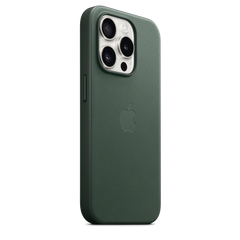 iPhone 15 Pro FineWoven Case with MagSafe - Evergreen