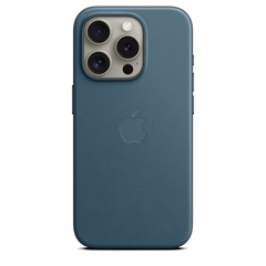 iPhone 15 Pro FineWoven Case with MagSafe - Pacific Blue
