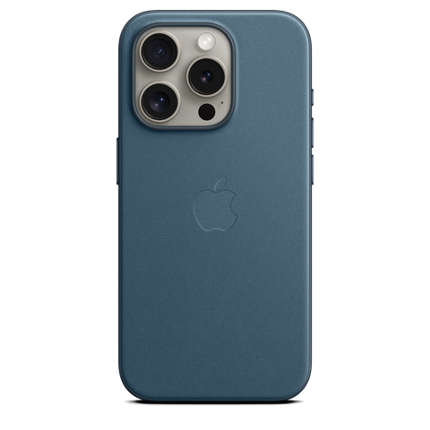 iPhone 15 Pro FineWoven Case with MagSafe - Pacific Blue