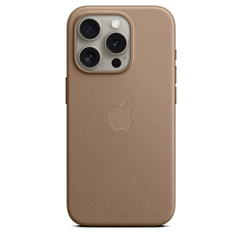 iPhone 15 Pro FineWoven Case with MagSafe - Taupe