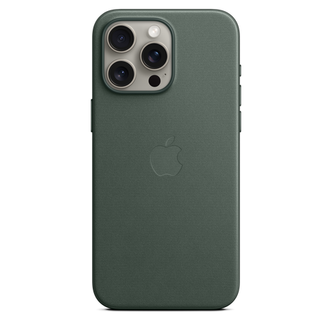 iPhone 15 Pro Max FineWoven Case with MagSafe - Evergreen